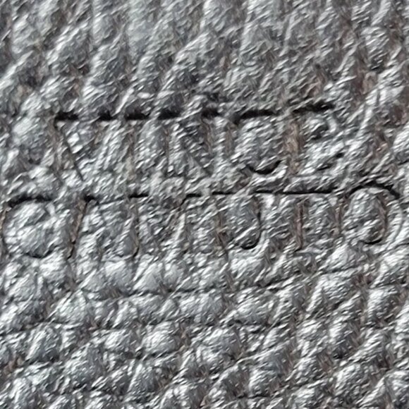 Vince Camuto Leather Shoulder Bag – Pebbled Black with Zip Accents - Picture 3 of 11